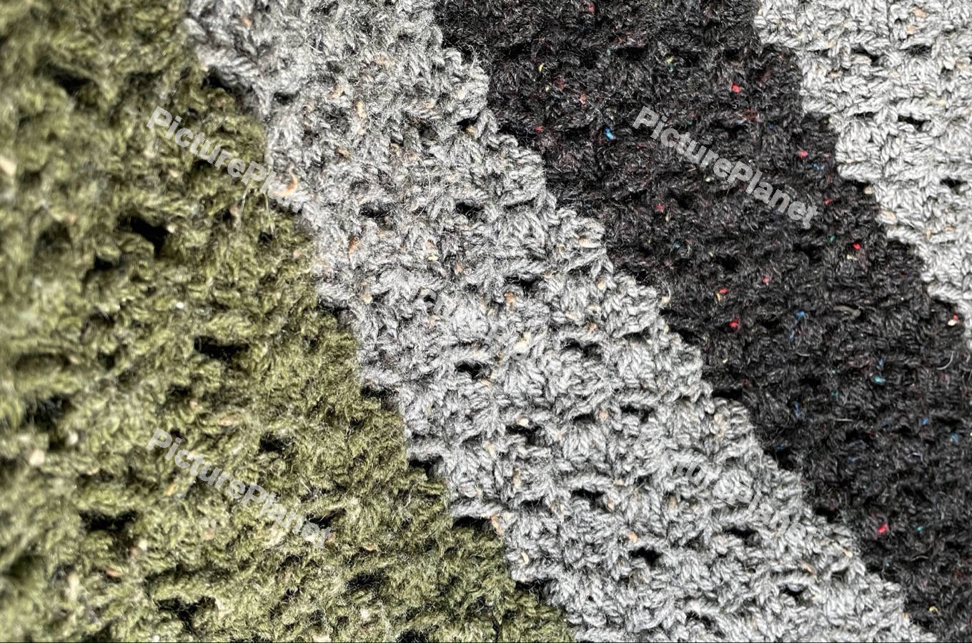 Close Up Colourful Knit